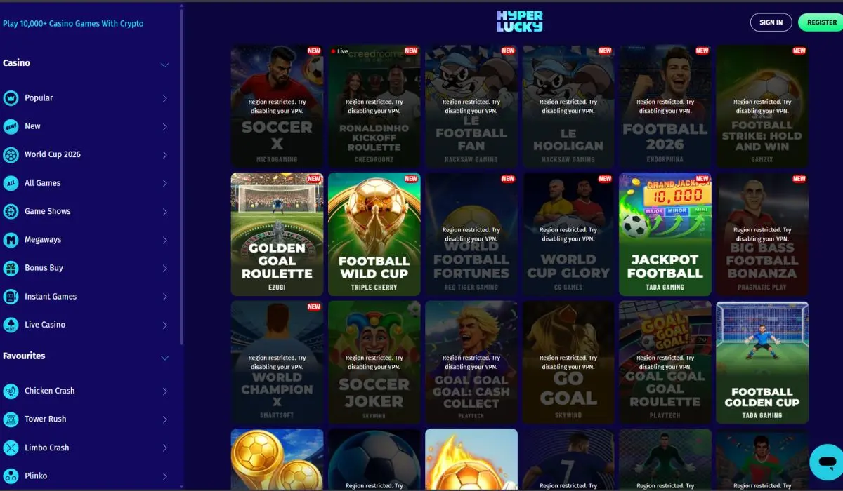 Hyper Lucky Sportsbook